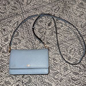 baby blue Michael Kors Crossbody